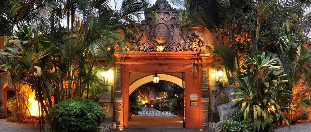 Hotel & Spa Hacienda De Cortes Куэрнавака Экстерьер фото
